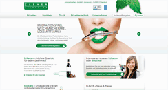 Desktop Screenshot of clever-etiketten.com