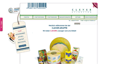 Desktop Screenshot of clever-etiketten.de